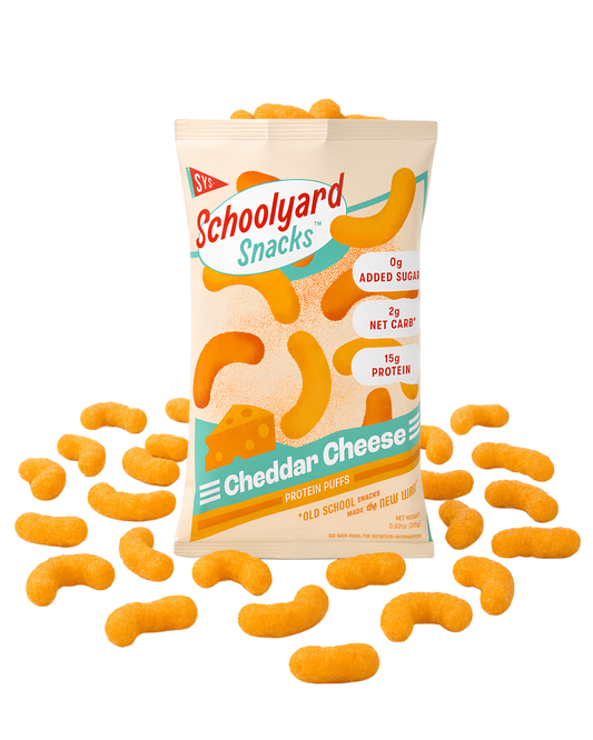 Cheddar Protein Puffs (12 Bags)
