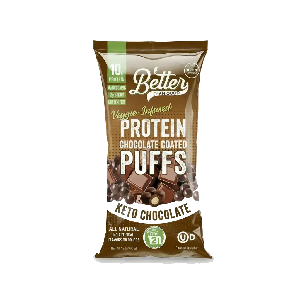 Protein Chocolate Coated Crisps (12 Bags)