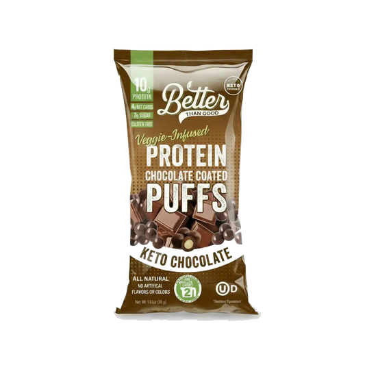 Protein Chocolate Coated Crisps (12 Bags)