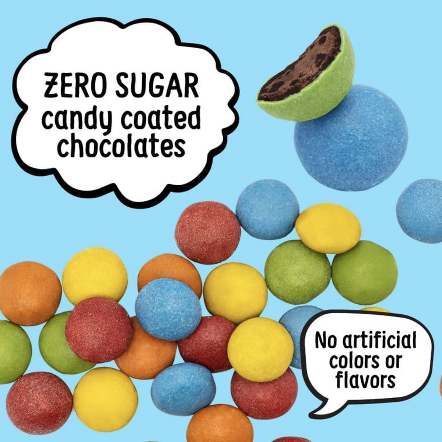 Keto Chocolate Gem's 2oz (M&M's 6pk)