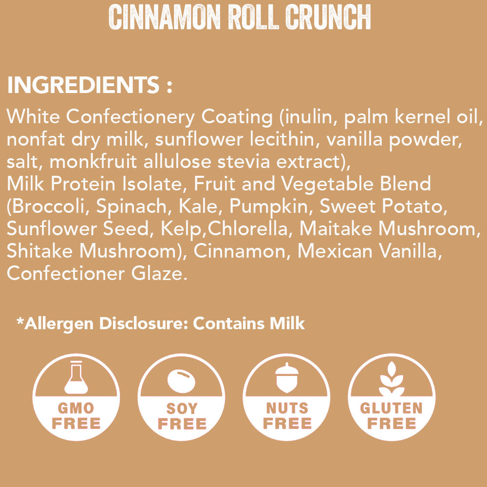 Cinnamon Roll Coated Protein Crisps (12 Bags)