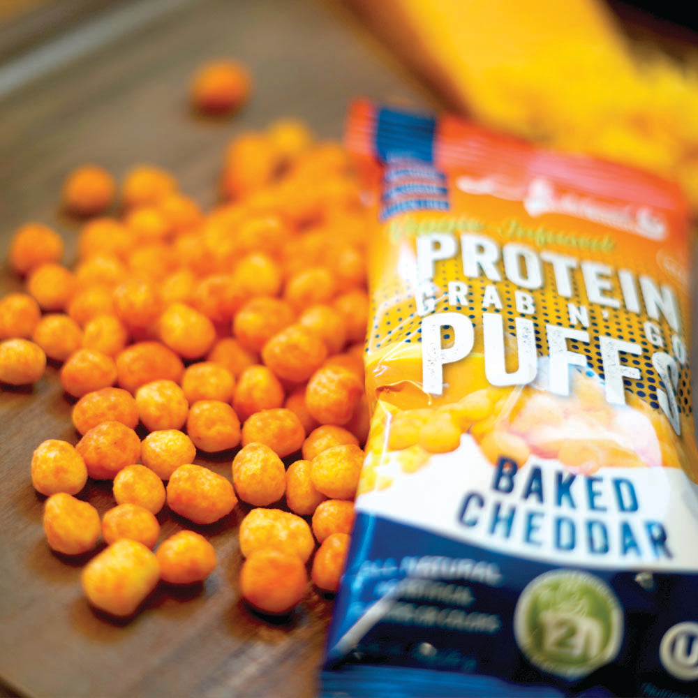 Baked Cheddar Protein Crisps (12 Bags)