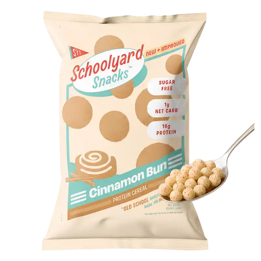 Cinnamon Bun Protein Cereal (12 Bags)