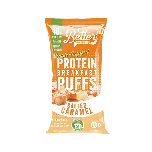 Salted Caramel Protein Crisps (12 Bags)