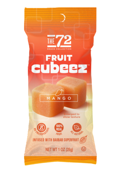 Mango Fruit Cubeez by 72 Snacks!