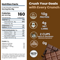 Protein Chocolate Coated Crisps (12 Bags)