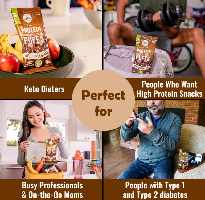 Protein Chocolate Coated Crisps (12 Bags)