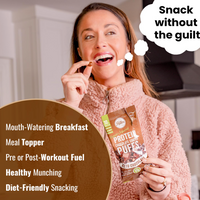 Protein Chocolate Coated Crisps (12 Bags)