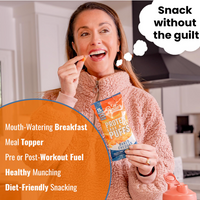 Baked Cheddar Protein Crisps (12 Bags)