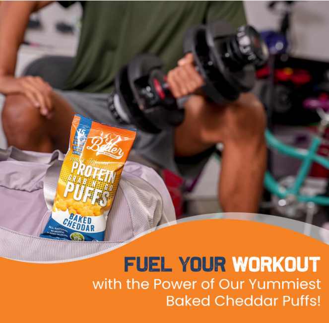 Baked Cheddar Protein Crisps (12 Bags)
