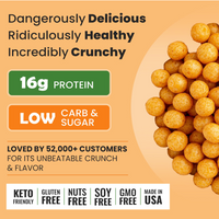 Jalapeno Cheddar Protein Crisps (12 Bags)
