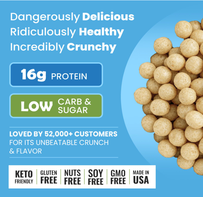 Ranch Protein Crisps (12 Bags)