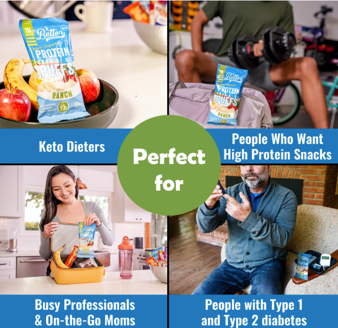 Ranch Protein Crisps (12 Bags)