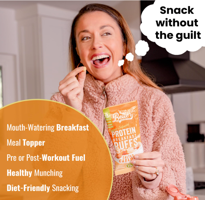 Salted Caramel Protein Crisps (12 Bags)