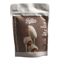 Keto White Chocolate Almonds 6oz (2pk)
