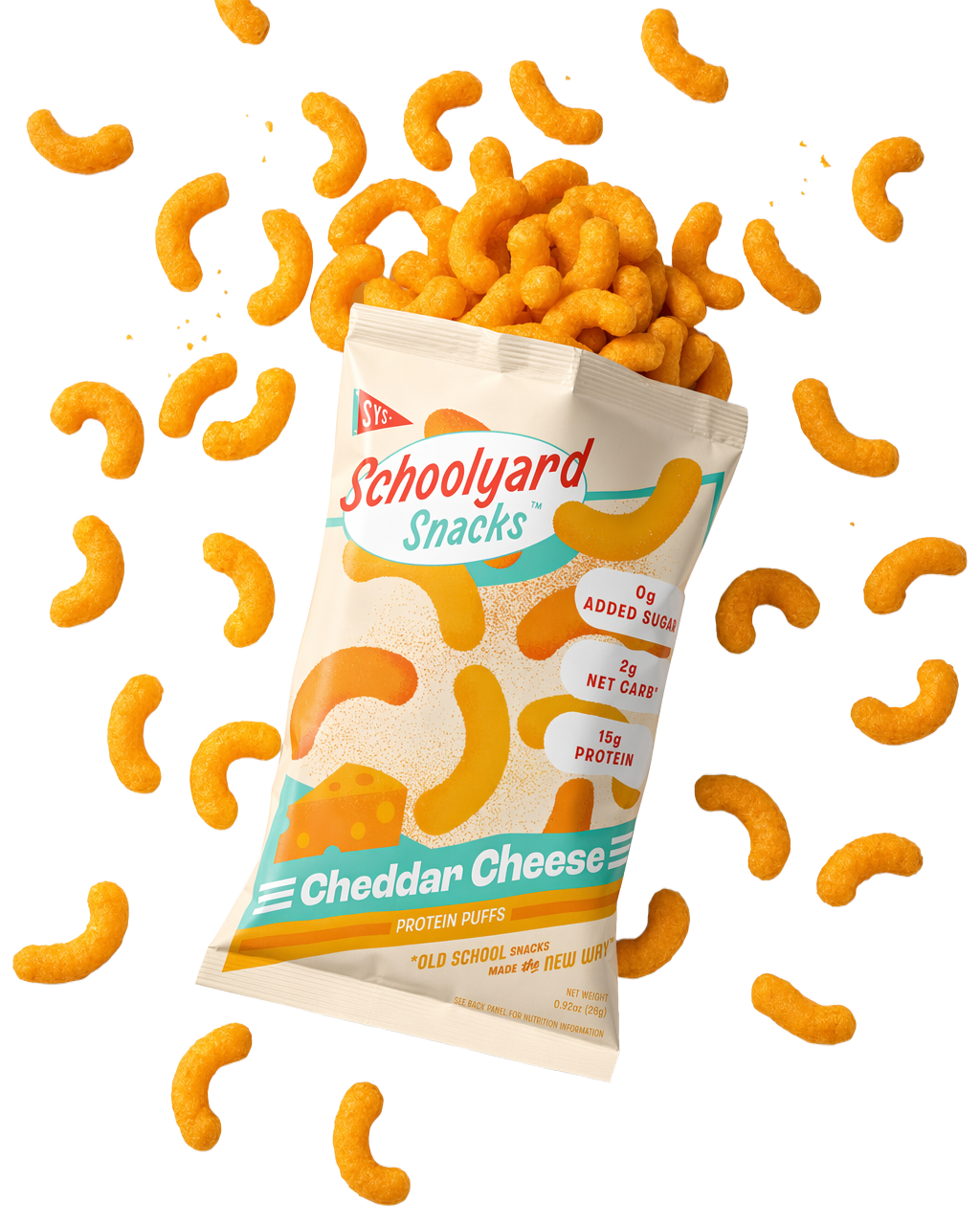 Cheddar Protein Puffs (12 Bags)