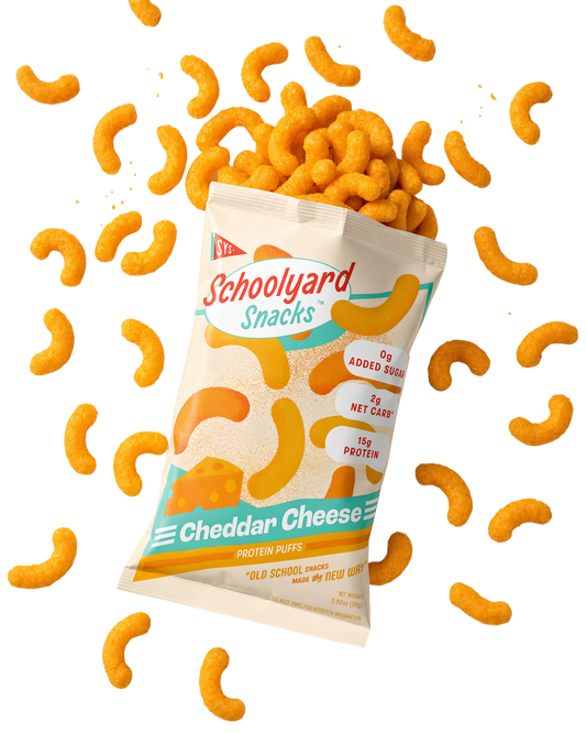Cheddar Protein Puffs (12 Bags)