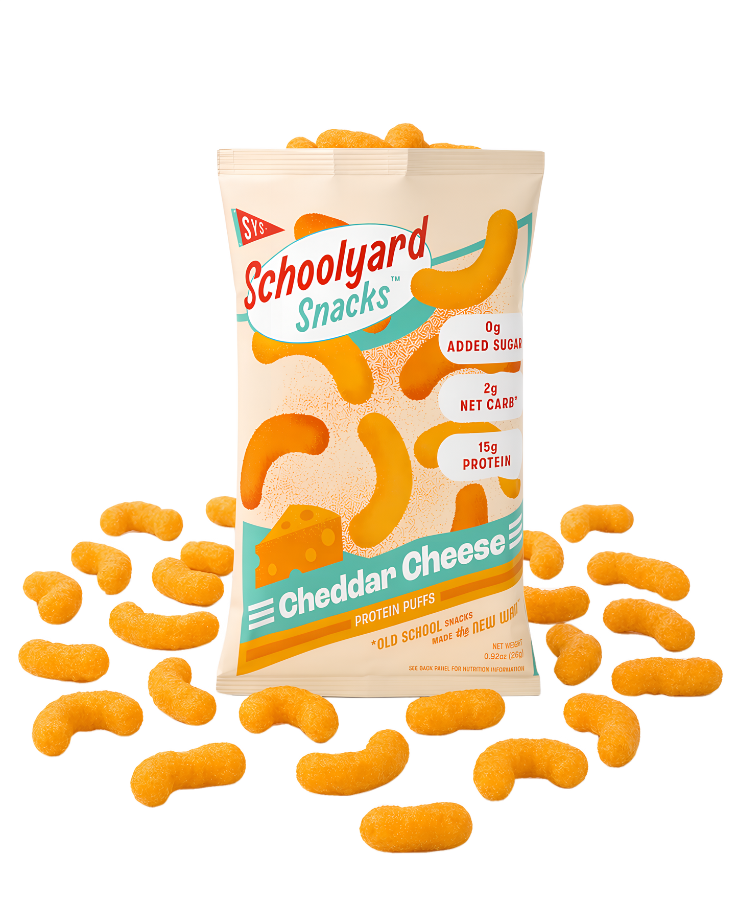 Cheddar Protein Puffs (12 Bags)