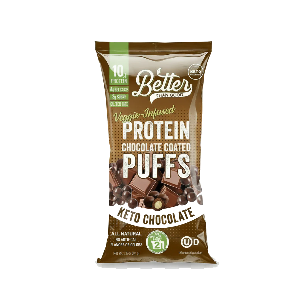 Protein Chocolate Coated Crisps (12 Bags)