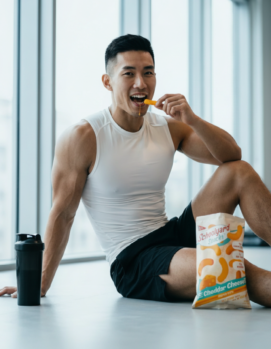 Cheddar Protein Puffs (12 Bags)